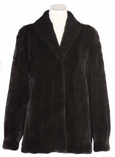 W16 29 USA Mink Jacket Large Collar,