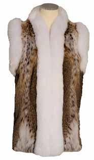 27 Lynx Vest White Fox