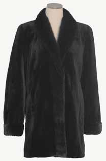 Collar, 3 Row Sleeve /Chinchilla 4170 30 Sheared Mink Jacket