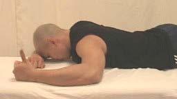 Pause and slowly lower the arm. Prone Scapular Retraction Prone position.
