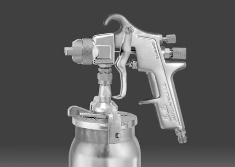 T1-HVLP SIPHON FEED SPRAY GUN Cleaning and Maintenance WARNING Follow Pressure Relief Procedure when you stop spraying and before cleaning, checking, or servicing equipment. Read warnings, page 2.