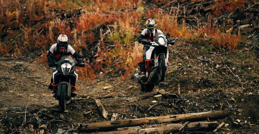 THE ROUTES For 2018 the KTM Adventure Rally Canada will include 3 different routes that will suit all different kind of adventure motorcycles and riders.