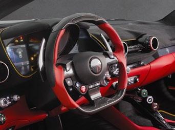 MANSORY INTERIOR OPTIONS FOR FERRARI 812 GTB / SPIDER Sport steering