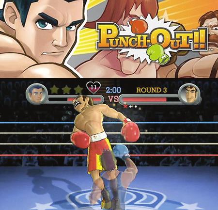 Press the directional pad left and right to dodge. All you have to do is dodge and punch but you can tire out if you get hit. The best way to knock out your opponent out is the star punch.