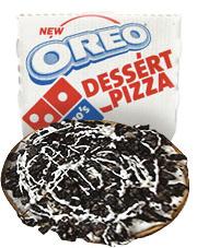 You cannot find it in the United States any more; it is only sold in South Korea now. In 2006, Domino s added a pizza called the Oreo Pizza.