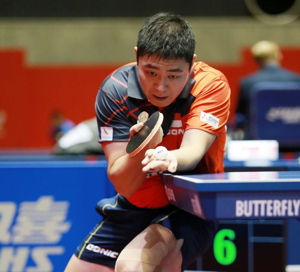 GAO NING DOB: 11/10/1982 HEIGHT: 179 cm WEIGHT: 80 kg Ever since I discovered I can play table tennis well at age eight, I have grown to like the sport.