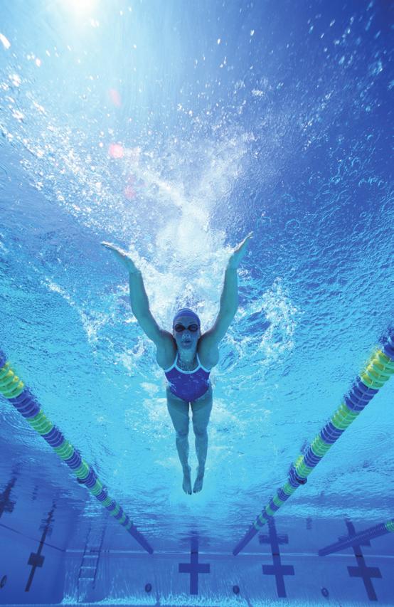 Swimming is one of the best total-body workouts for your body.
