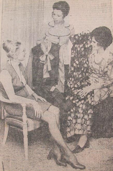 The First Fashion Show was in the fall of 1955, at the first meeting of the year and hosted by Mrs. Dorothy Morris. Apparently the show was a hit for it was the first of many for decades to come.