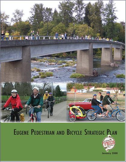 Vision Eugene is a place where walking and biking are integral to the community s culture, where the city s livability, sustainability and overall