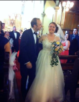Congratulations to our lovely tap teacher Miss Melanie who got married at the end of term 1.