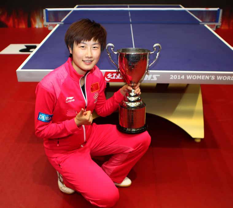 15 ITTF WOMEN S WORLD CUP LOVE AFFAIR WITH LINZ CONTINUES, DING NING WINS WOMEN S WORLD CUP Winner of the Women s World Cup in Singapore in 2011, the only other occasion that she has competed in the