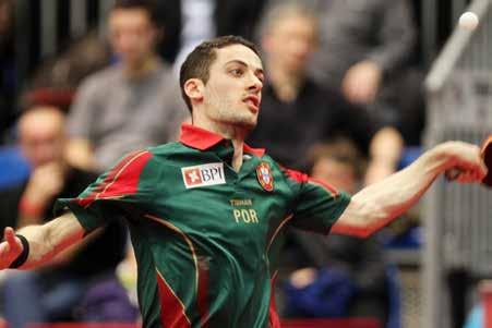After beating Steffen Mengel in the opening contest in three straight games (11-8, 11-8, 11-8), he overcame Timo Boll in the fourth match of the engagement (12-10, 5-11, 11-6, 11-9) to seal a