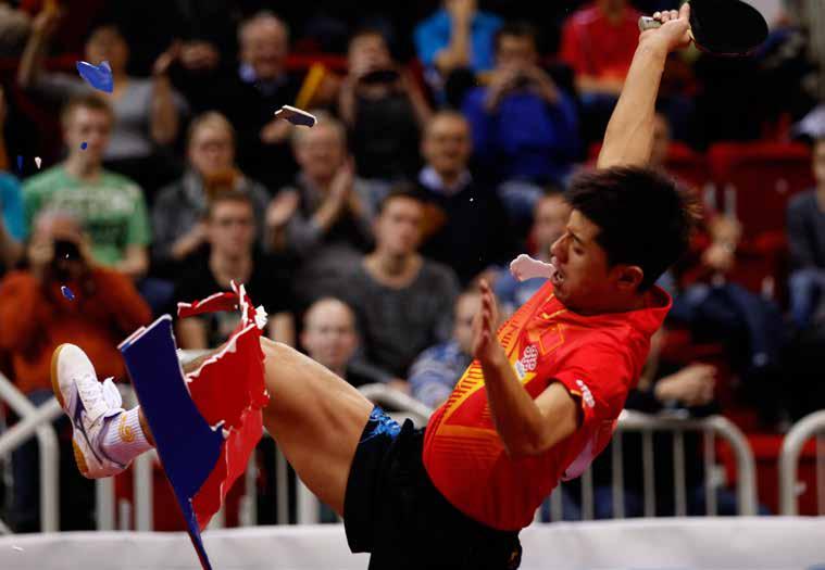 7 LIEBHERR MEN S WORLD CUP TITLE SECURED IN DRAMATIC FINAL BUT ZHANG JIKE PAYS PRICE OF SUCCESS The winner in Paris three years earlier, Zhang Jike regained the Liebherr Men s World Cup title in the