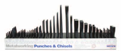 Punch & Chisel Sets Cont. 150 Hard Cap Dominator Sets / Kits Pneumatic Specialty Scrapers Pry Bars Punches 61019 19 Pc Punch & Chisel Kit 0 45256 61019 1 N/A N/A Hex N/A N/A 3.