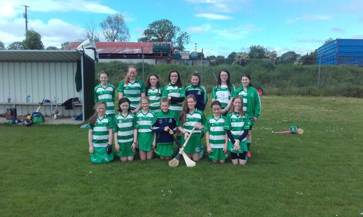 UNDER 12 s Pictured below our U12 A girls who defeated Inniscarra and our U12 C girls were defeated by a very
