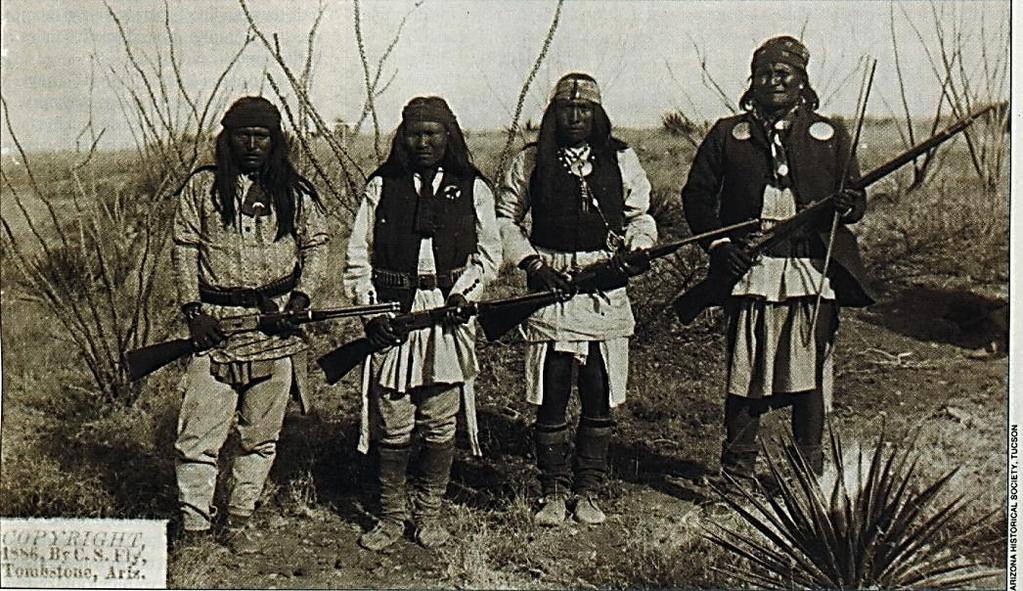 band stayed off the reservation and raided white settlements for food for years, before