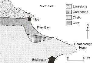 18 of 43 Landforms created by erosion Headlands and Bays They are most likely found in areas of alternating resistant and less resistant rocks.