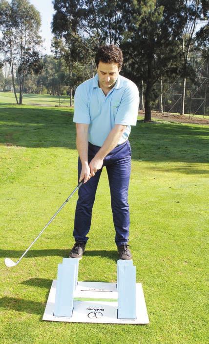 important in the golf swing, sit down on and perform a normal golf swing It seems like a fair argument. But my comeback is this, Stand up, get into the most back and then try and perform a golf swing!