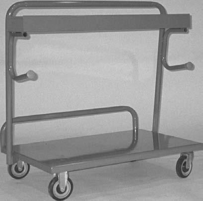 For caster upgrades see page 30 24x36-HLT-5RSX Heavy Duty Lumber Cart 1 1 /4"x 14 ga.