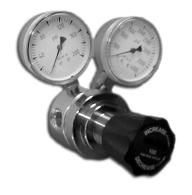 HIGH FLOW HIGH PURITY REGULATOR Series 3830 The 3830 series regulators are designed for high flow applications involving high purity or corrosive gases.
