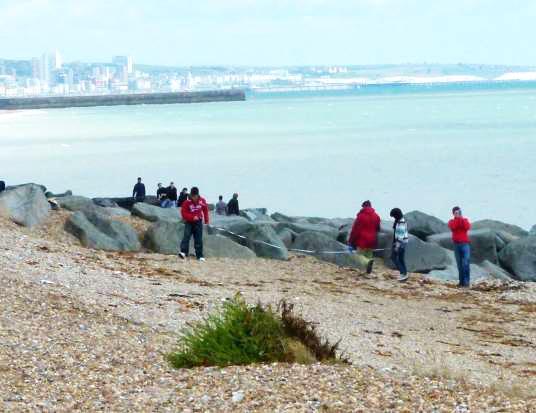 At Shoreham, visiting schools can study the shingle beach, coastal processes, the beach physical make up and sea defences past and present.