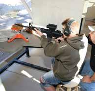 Partnering with shooting ranges, First Shots is a shooting program that provides quality instruction in the safe, recreational use of firearms and provides newcomers with the opportunity to give
