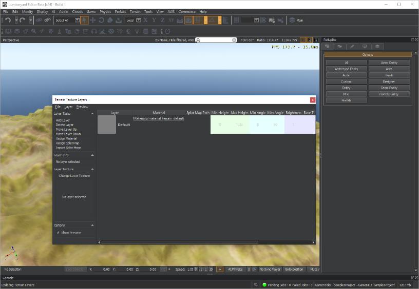 2. Next add two new layers to the editor by
