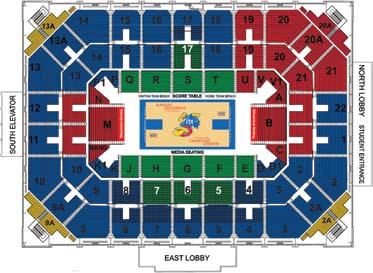 ALLEN FIELDHOUSE Tier 1 $1,255 Tier 2 $1,155 Tier 3 $ 855 Student Sections stimulus # 3 Scenario 1: Suppose last year you had six seats in Section J.