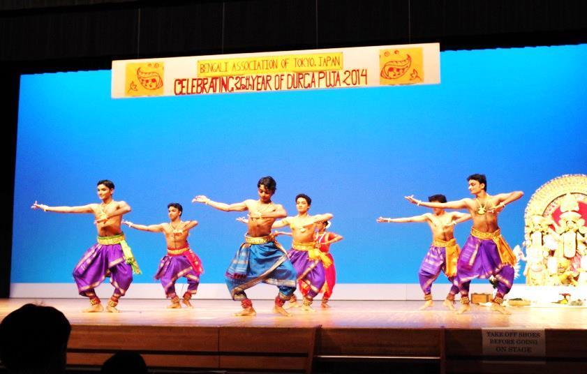 4 to 12 October - Bharatanatyam Dance Troupe A 15-member Bharatanatyam Dance troupe from Sangeet Natak Academy, Kalakshetra Foundation, Chennai, came