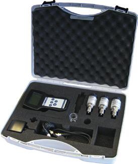 Complete test and service cases Calibration case with model CPH6400 precision hand-held pressure indicator for pressure, consisting of: Plastic service case with foam insert Precision hand-held