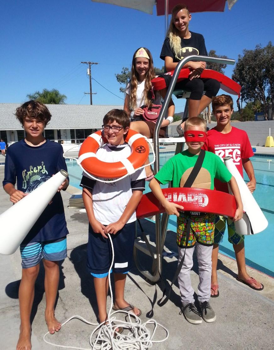 Specialty Aquatics Classes The Recreation Department offers online registration for most activities. You can sign up for your classes from your home or office by going to www.elcajonrec.