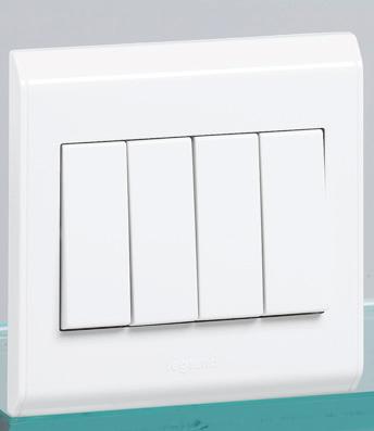 single pole switches, push-buttons, double pole switches, dimmer and ventilation control 6 171 00 6 170 00 6 170 06 6 171 15 6 170 71 6 170 31 Technical characteristics see e-catalogue