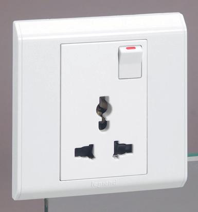 6170 80-2 Unswitched + cord outlet 10 6 171 41 1 gang single pole switched with external rocker 10 6170 81-2 Switched + cord outlet 5 6 171 46 2 gang