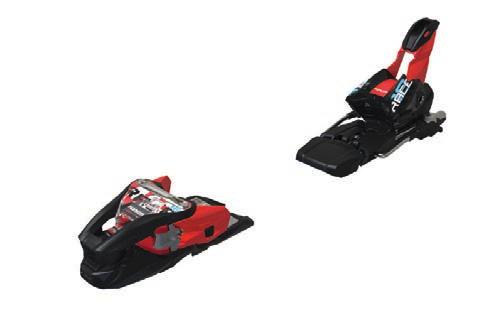 60 + kg 18 mm X-cell Toe Stainless steel Twin Cam X Heel Black - Flo-red 2655 g 7130R1MS BINDINGS X-CELL 12.