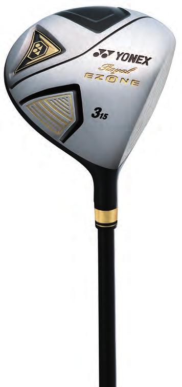 Fairway Wood Larger composite head for more power and control Dual Carbon Composite produces low backspin and draw bias ZA008 Titanium Face generates highest ever repulsion rate for extra distance