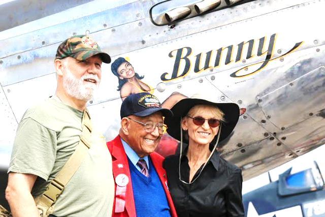 Photo by Avery Willis Tuskegee Airman Robert Friend with