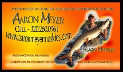 Muskie season is fast approaching and I'm really excited that the official statewide size limit is now 54 inches!