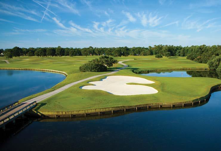 The Country Club of LANDFALL Hole #2, Pete Dye Course FOR 25 YEARS, Landfall has been one of the premier gated communities in the southeast.