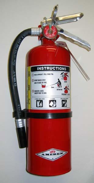 Other Safety Equipment: Fire Extinguishers Fire extinguishers: in hallways, maintained by OSU;