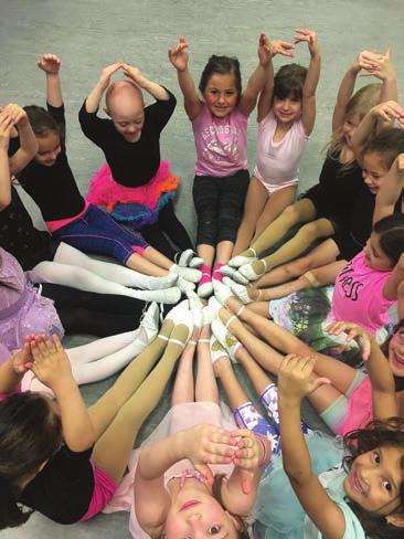 Pre-School classes for ages 3-6 consist of acro, ballet, tap and rhythm and exercise