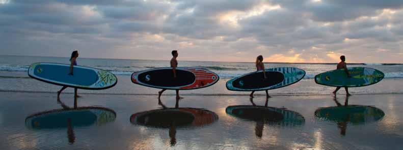 CANOEING STAND UP PADDLING Stand up paddling After three years of modest growth, the relatively new sport of stand up paddling is growing by more significant margins.
