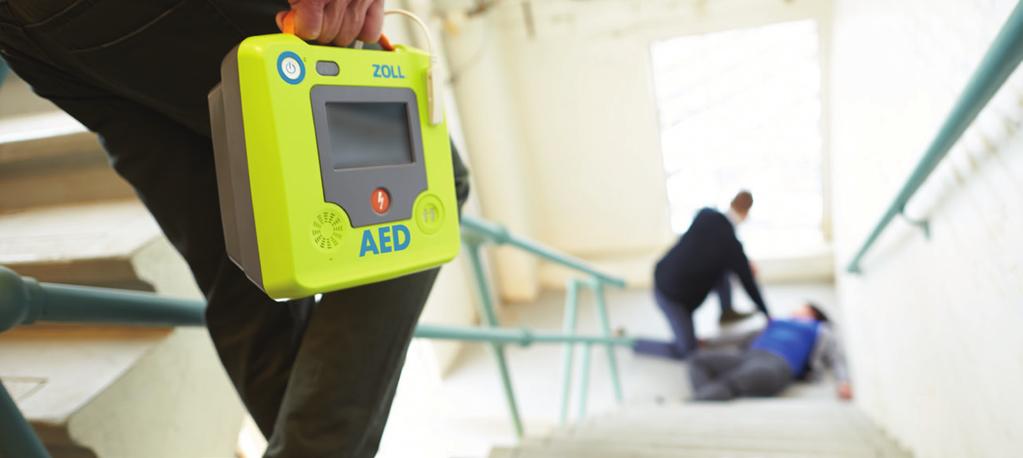 Even Better Support During a Rescue The ZOLL AED 3 takes the best support for rescuers during a rescue to the next level with: Real CPR Help that can see your chest compressions during CPR to let you