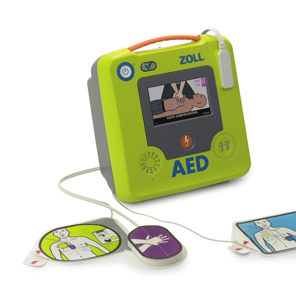 Beyond the AED Plus In 2002, ZOLL launched the AED Plus defibrillator with Real CPR Help