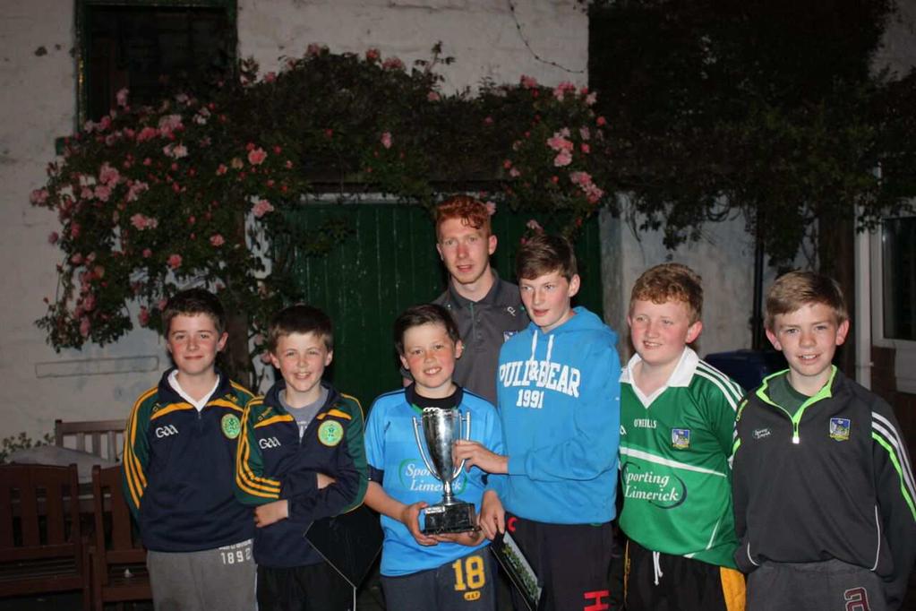 The medals were presented by Limerick Senior hurler Cian Lynch.