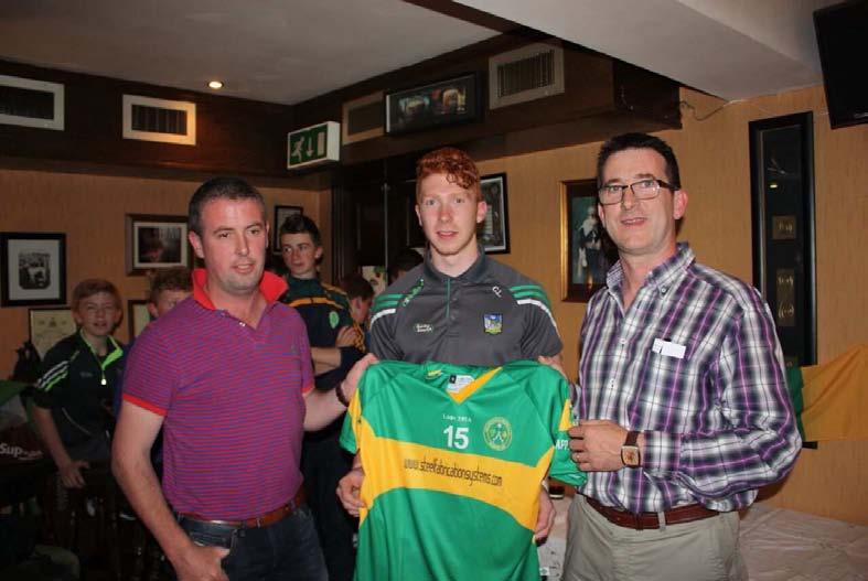 Also in picture are Billy Dillon, Cian Lynch and Coach Gary Hogan.
