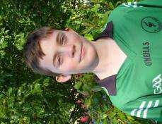 My name is Joe Cremin.I play left wing back for ST Columba s B.N.S school team.