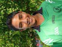 I play hurling and football for Douglas GAA. My name is Stephan Subramaniam.
