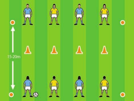 1st gear: running forwards 2nd gear: running backwards 3rd gear: moving sideways Stop and Go: Have kids in a straight line facing you or else positioned randomly in a square.