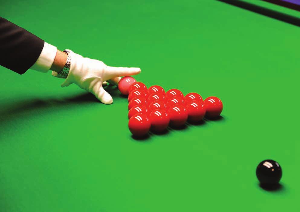 OUR VISION FOR SNOOKER AND BILLIARDS IN