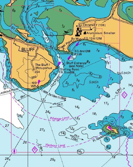 Subject: Pilotage Limit Section: 1.5 Page: 1 of 1 Date: 26/02/14 To Define the Pilotage Area for the Port of Bluff.